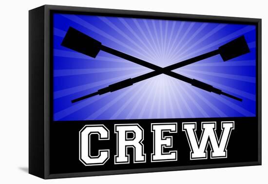 Crew Oars-null-Framed Stretched Canvas