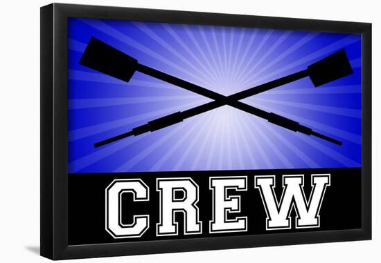 Crew Oars-null-Framed Poster