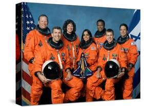 Crew of the Ill-Fated Space Shuttle Columbia-null-Stretched Canvas