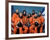 Crew of the Ill-Fated Space Shuttle Columbia-null-Framed Photo