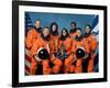 Crew of the Ill-Fated Space Shuttle Columbia-null-Framed Photo