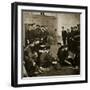 Crew of the Original 'Monitor' on Deck, 1862-Mathew Brady-Framed Giclee Print