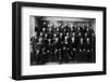 Crew of the Shamrock II Yacht-null-Framed Photographic Print