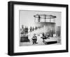 Crew of the Uss 'Monitor' Cooking on Deck on the James River, Virginia, 9th July 1862-American Photographer-Framed Giclee Print