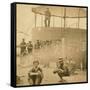 Crew on the Deck of the USS Monitor, 1862-James F. Gibson-Framed Stretched Canvas