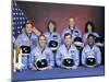 Crew Portrait of the Challenger Astronauts, Jan 28, 1986-null-Mounted Photo