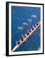 Crew Rowing, Seattle, Washington, USA-Terry Eggers-Framed Premium Photographic Print