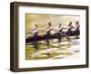 Crew Rowing, Seattle, Washington, USA-Terry Eggers-Framed Photographic Print