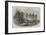 Crewe Hall, Cheshire, Lately Destroyed by Fire-null-Framed Giclee Print