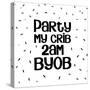 Crib Party-Anna Quach-Stretched Canvas