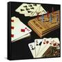 Cribbage-Ray Pelley-Framed Stretched Canvas