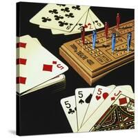 Cribbage-Ray Pelley-Stretched Canvas