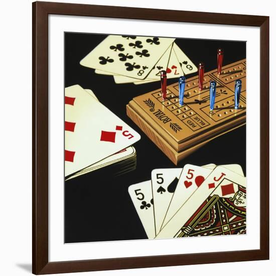 Cribbage-Ray Pelley-Framed Premium Giclee Print