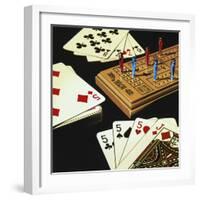 Cribbage-Ray Pelley-Framed Giclee Print