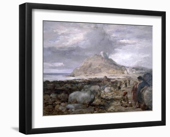 Criccieth Castle, Wales, 1878-John Gilbert-Framed Giclee Print