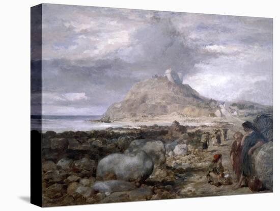 Criccieth Castle, Wales, 1878-John Gilbert-Stretched Canvas