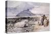 Criccieth, Wales, 1850-John Gilbert-Stretched Canvas
