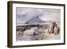 Criccieth, Wales, 1850-John Gilbert-Framed Giclee Print