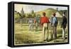 Cricket, 19th Century-null-Framed Stretched Canvas