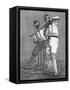 Cricket a Batsman Dealing with a Full Pitch-null-Framed Stretched Canvas