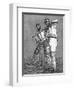 Cricket a Batsman Dealing with a Full Pitch-null-Framed Photographic Print