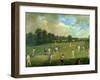 Cricket as Played in the Mary-Le-Bone Fields, c.1744-Francis Hayman-Framed Giclee Print