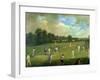 Cricket as Played in the Mary-Le-Bone Fields, c.1744-Francis Hayman-Framed Giclee Print