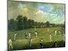 Cricket as Played in the Mary-Le-Bone Fields, c.1744-Francis Hayman-Mounted Giclee Print