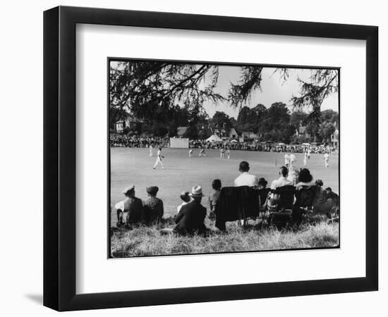 Cricket at Bearstead-null-Framed Photographic Print