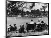 Cricket at Bearstead-null-Mounted Photographic Print