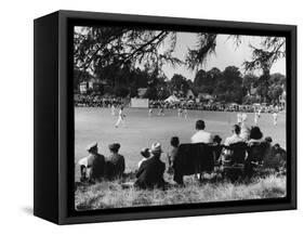 Cricket at Bearstead-null-Framed Stretched Canvas