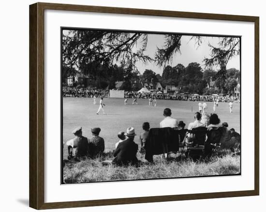 Cricket at Bearstead-null-Framed Photographic Print