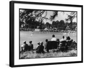 Cricket at Bearstead-null-Framed Photographic Print