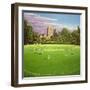 Cricket at Bray, 1989-Liz Wright-Framed Giclee Print