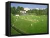 Cricket at Claygate, 1981-Liz Wright-Framed Stretched Canvas