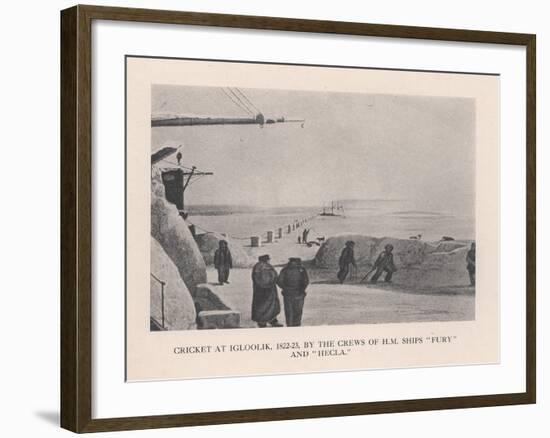 Cricket at Igloolik, 1822-1823 (1912)-null-Framed Giclee Print