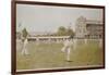 Cricket at Lords, 1896-William Barnes Wollen-Framed Giclee Print