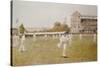 Cricket at Lords, 1896-William Barnes Wollen-Stretched Canvas