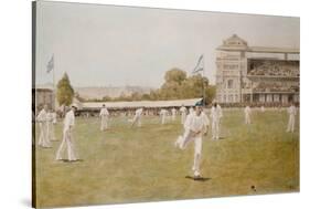 Cricket at Lords, 1896-William Barnes Wollen-Stretched Canvas