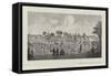 Cricket at Moulsey Hurst-Richard Westall-Framed Stretched Canvas