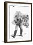 Cricket Catching-Lucien Davis-Framed Art Print