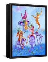 Cricket Concert-Judy Mastrangelo-Framed Stretched Canvas