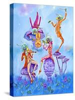 Cricket Concert-Judy Mastrangelo-Stretched Canvas