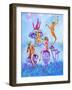 Cricket Concert-Judy Mastrangelo-Framed Giclee Print