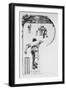 Cricket Crafty Bowling-null-Framed Art Print