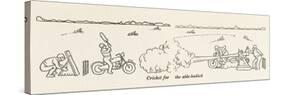 Cricket for the Able-Bodied-William Heath Robinson-Stretched Canvas