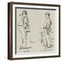 Cricket in Holland, the Yorkshire Wanderers Versus All Holland at Heemstede-null-Framed Giclee Print