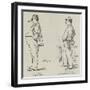 Cricket in Holland, the Yorkshire Wanderers Versus All Holland at Heemstede-null-Framed Giclee Print