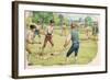 Cricket in the 18th Century-Pat Nicolle-Framed Giclee Print