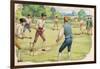 Cricket in the 18th Century-Pat Nicolle-Framed Giclee Print